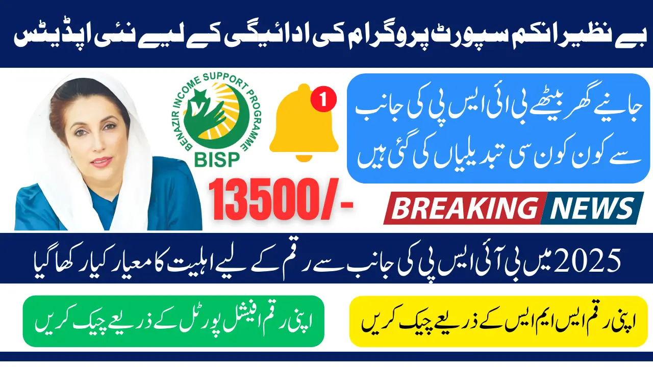 8171 Benazir Income Support Programme 2025